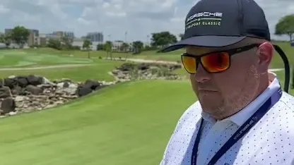 image: Inside the 16th hole at DLF &CC