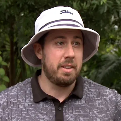 image: Evans - When you play well and make a few putts the game is very enjoyable