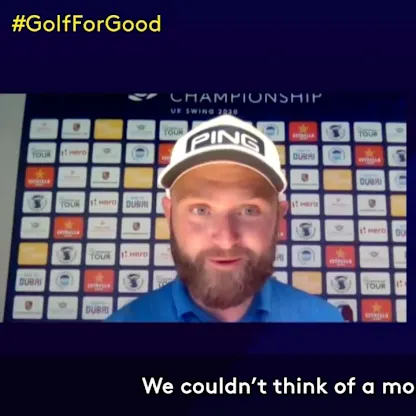 image: Golf for Good: Andy Sullivan rewards everyday hero Scott Day