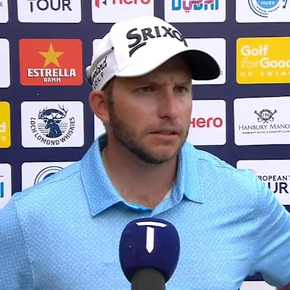 image: Burmester -The back nine played tougher