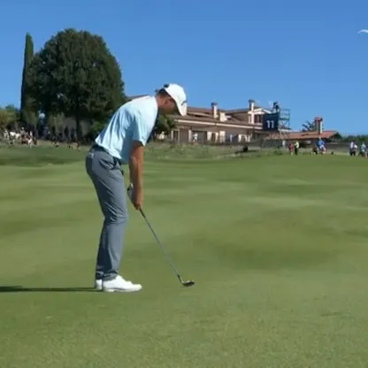 image: Victor Perez - Round 4 Hole 11