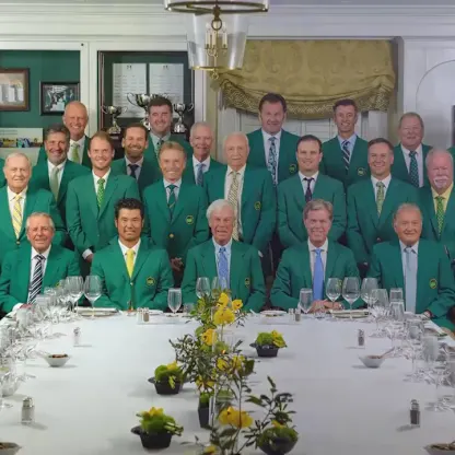 image: Sir Nick Faldo’s Champions Dinner Memories