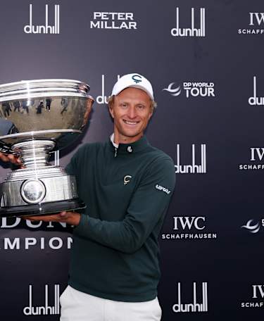 Adrian Meronk wins the Alfred Dunhill Links Championship