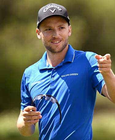 Mazzoli and Bjerregaard tied at the top after day two