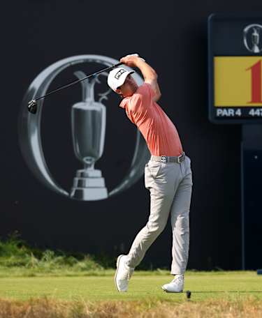 Smalley out in front on opening round at Royal Birkdale