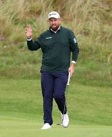 Home hero Shane Lowry takes four-shot lead into final round