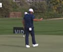 Patrick Reed rejoins the lead after birdieing the seventh