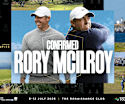Rory McIlroy set for 2026 Genesis Scottish Open