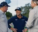 Fleetwood, Hovland & Fox surprise a fan at the BMW PGA Championship