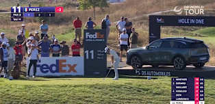 WATCH: Victor Perez makes hole in one at the FedEx Open de France