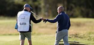 Kelly Slater's sunset surf in St Andrews gives students surprise at Alfred Dunhill Links Championship