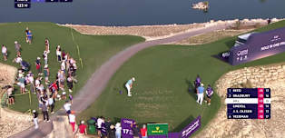 Calum Hill | Qatar Masters Round 4 | 17th Hole