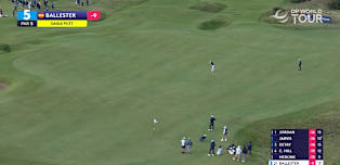 WATCH: Jose Luis Ballester holes 130 foot putt!