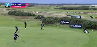 Tobias JONSSON | Alfred Dunhill Links Championship Round 2 | 9th Hole