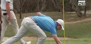 Adam Wallin | Round 3 | Hole 1