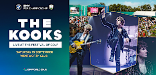 The Kooks set for BMW PGA Championship Saturday Showstage headline slot 