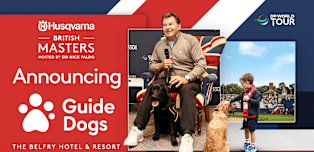 Guide Dogs to return as Husqvarna British Masters Official Charity