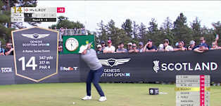 WATCH: Rory McIlroy drives the green with a 3-wood!