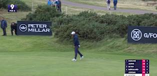 Brooks KOEPKA | Alfred Dunhill Links Championship Round 4 | 9th Hole