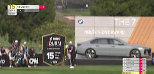 Thomas Detry | Hero Dubai Desert Classic Round 2 | 15th Hole