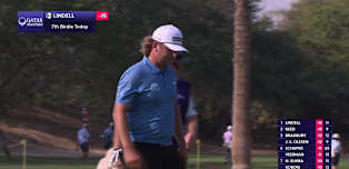 Oliver Lindell | Qatar Masters Round 4 | 11th Hole