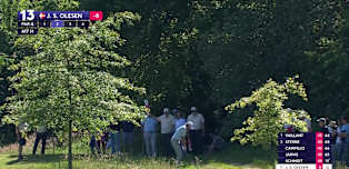 Jacob Skov OLESEN | Soudal Open Round 2 | 13th Hole