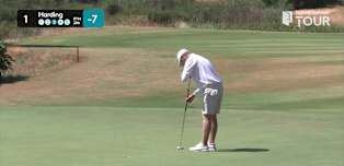 Justin Harding | Round 3 | Hole 1