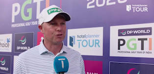 MJ Daffue: 'I'm pleased, obviously.'