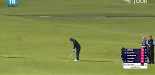 WATCH: Shubhankar Sharma holes out for eagle on 18 at St Andrews