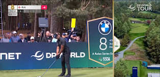 WATCH | Aaron Rai saves par in spectacular style to shoot opening 66