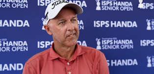 Cameron Percy: I hadn't touched a club since the US Senior Open