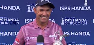 Pádraig Harrington: It's a deep sense of satisfaction to have won both The Open and the Senior Open