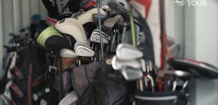 Golf equipment collected for injured Ukrainians at The Belfry