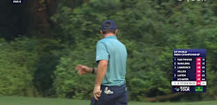 Alex Fitzpatrick birdies the 15th