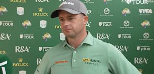 David Law: I felt a bit more confident on the course today