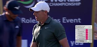 WATCH: Rory McIlroy's near ace
