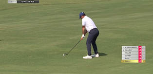 WATCH: John Parry's sensational approach to set-up eagle