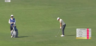 WATCH: Matt Fitzpatrick HOLES OUT for eagle