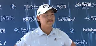 Min Woo Lee: I started well but had to hang in there after