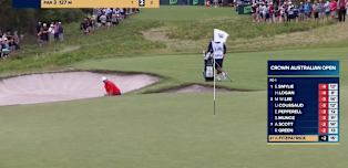 WATCH | Alex Fitzpatrick holes brilliant bunker shot at the seventh