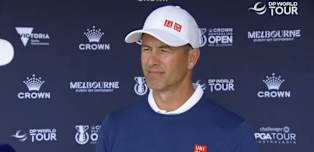 Adam Scott: It was probably one of the most challenging days I've had at Royal Melbourne