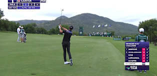 Laurie Canter | Nedbank Golf Challenge in honour of Gary Player Round 1 | 1st Hole