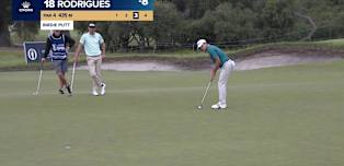 Q-School graduate Daniel Rodrigues birdies 18th to join lead in Melbourne