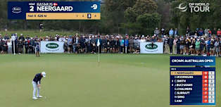 Rasmus Neergaard-Petersen holes monster birdie putt