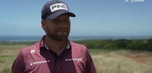 Dan Brown: We're not just playing golf in paradise, it's a great golf course as well