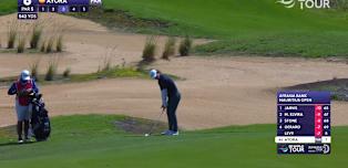 'He's got such flair' - Angel Ayora dials in wedge game at the eighth