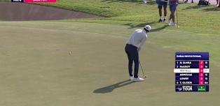 Dylan Frittelli rolls in birdie putt at last