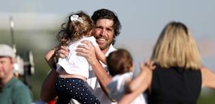 Nacho Elvira: I've always dreamed to have my kids walking up to me with a win