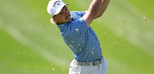 WATCH | David Micheluzzi goes from behind a tree to tap-in range