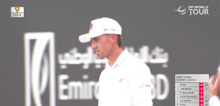 WATCH | David Puig drains monster putt for birdie at the ninth